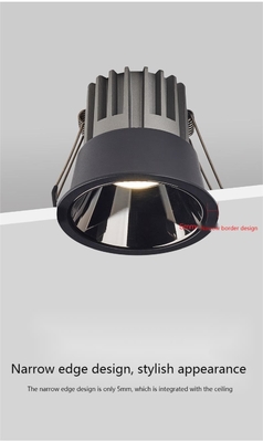 উচ্চ তাপমাত্রা প্রতিরোধের Dimmable LED Downlights সিলিং মাউন্টিং 12W