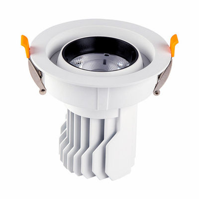 গুণ  3W 5W 60mm Ceiling Indoor LED Spotlights 0V To 10V DALI Dimming কারখানা