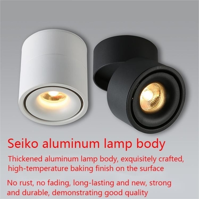 অ্যালুমিনিয়াম 7Ｗ LED গ্রিল স্পটলাইট সিলিং সামঞ্জস্যযোগ্য উচ্চ চাপ সোডিয়াম 3500LM